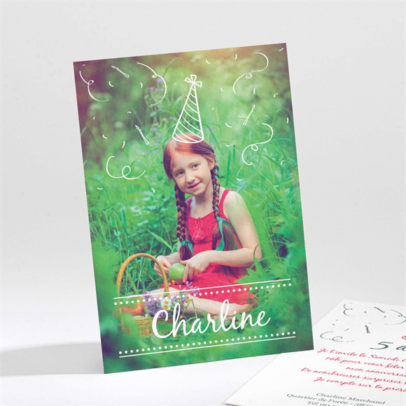 Invitation anniversaire Le Bel âge réf.N21189