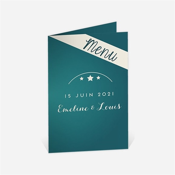 Menu anniversaire de mariage La machine à sous ! réf.N401519