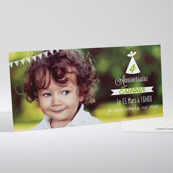 Invitation anniversaire Mon anniversaire réf.N13143