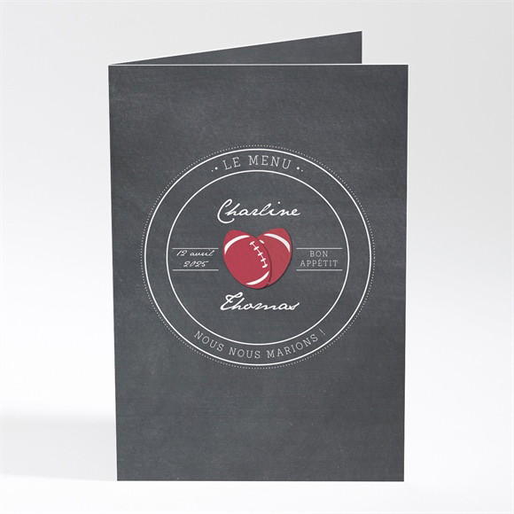 Menu mariage Essai transformé ! réf.N401529