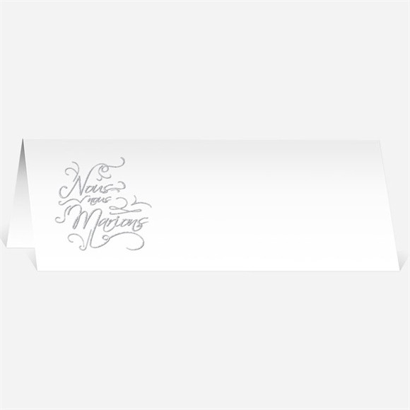 Marque-place mariage Shining ! réf.N440416