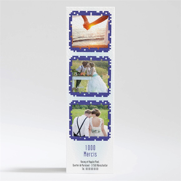 Remerciement mariage Le gâteau des mariés réf.N200330