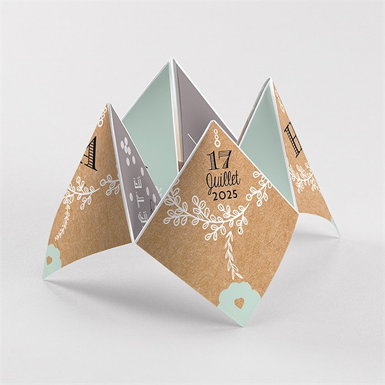 Faire-part mariage petite cocotte