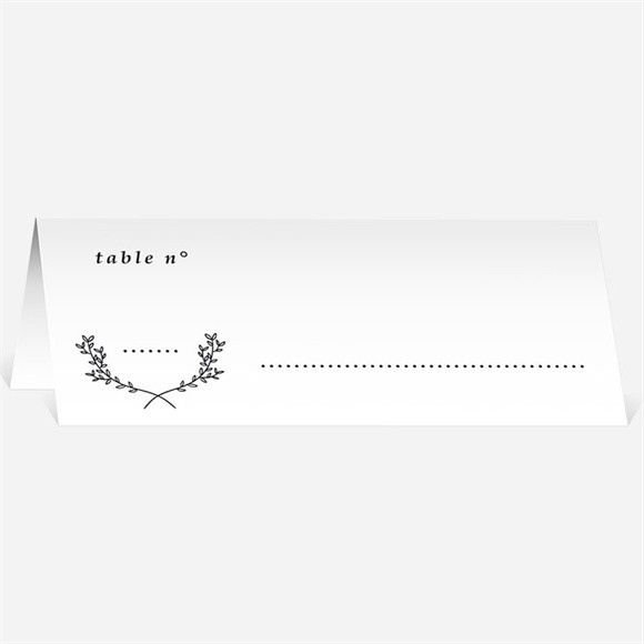 Marque-place mariage Retro original réf.N440429