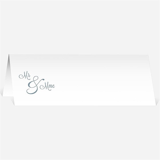 Marque-place mariage mr & mme