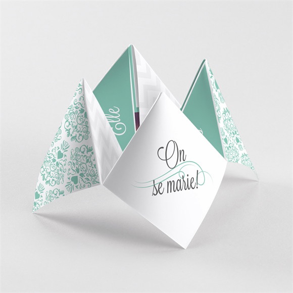 Faire-part mariage Pour une annonce originale réf.N33004