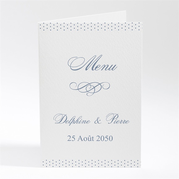 Menu mariage Origami original réf.N401549