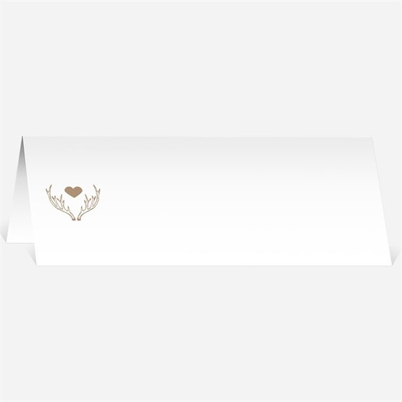 Marque-place mariage Le Cerf réf.N440439