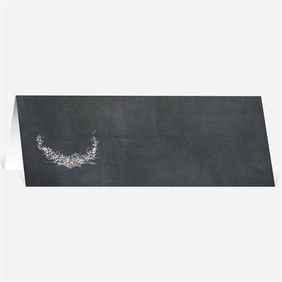 Marque-place mariage Ardoise ronde réf.N440440