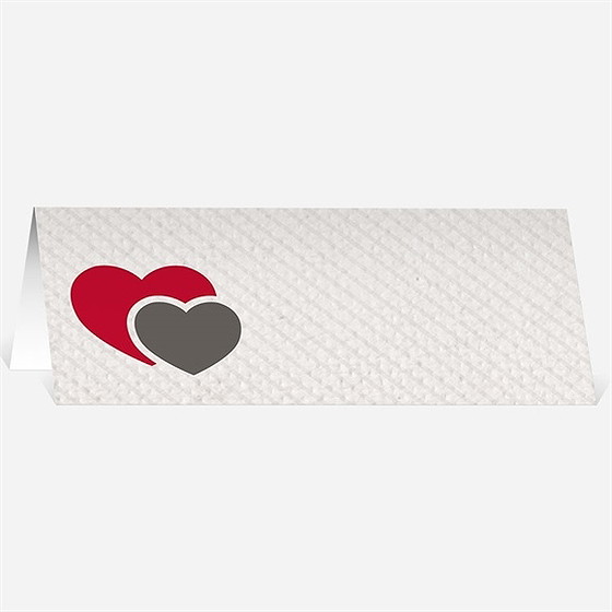 Marque-place mariage photo couleurs vintage