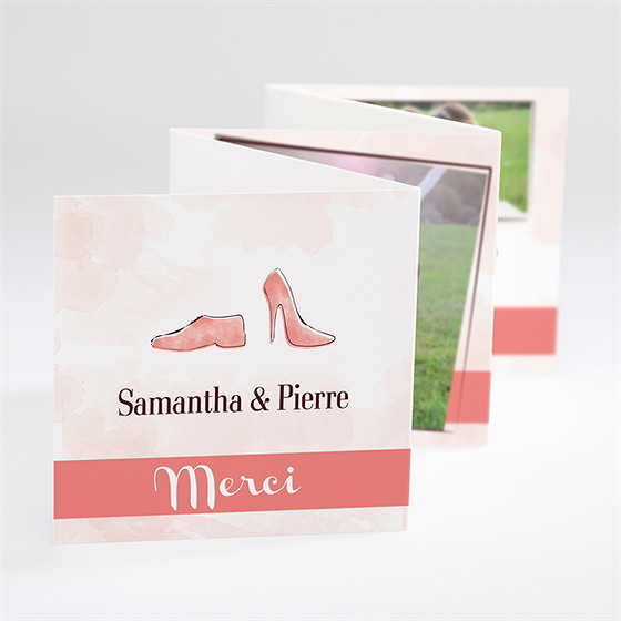 Remerciement mariage elle & lui