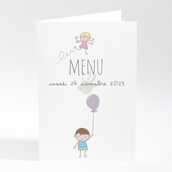 Menu mariage Pas trop tôt... réf.N401582