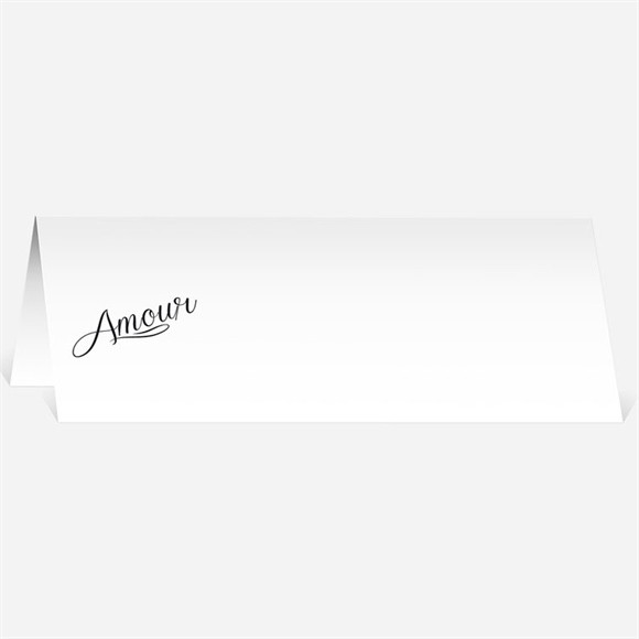 Marque-place mariage Notre Volonté réf.N440474