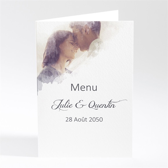 Menu mariage Tendresse photo réf.N401593