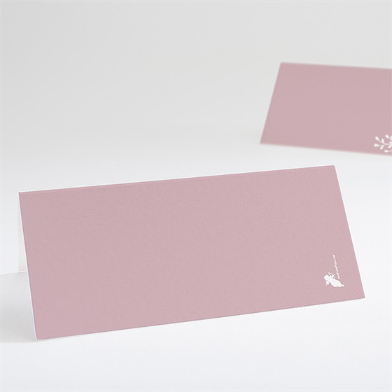 Marque-place mariage roman photo
