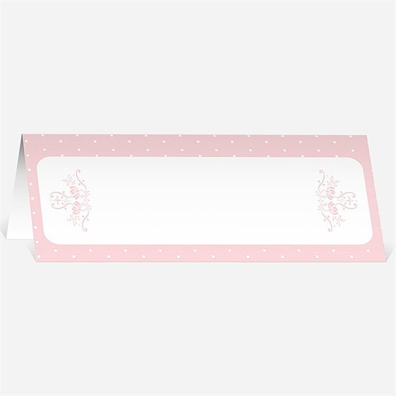 Marque-place mariage joli macaron