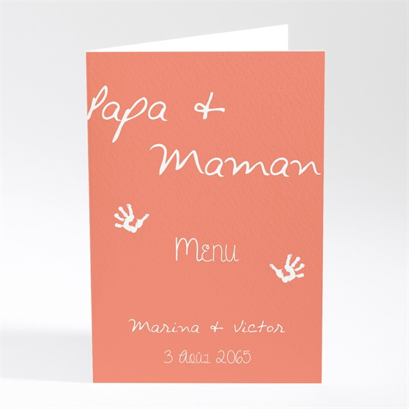 Menu mariage Papa + Maman réf.N401641