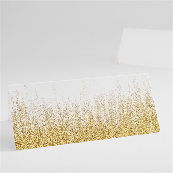 Marque-place mariage Pluie d'or réf.N440527