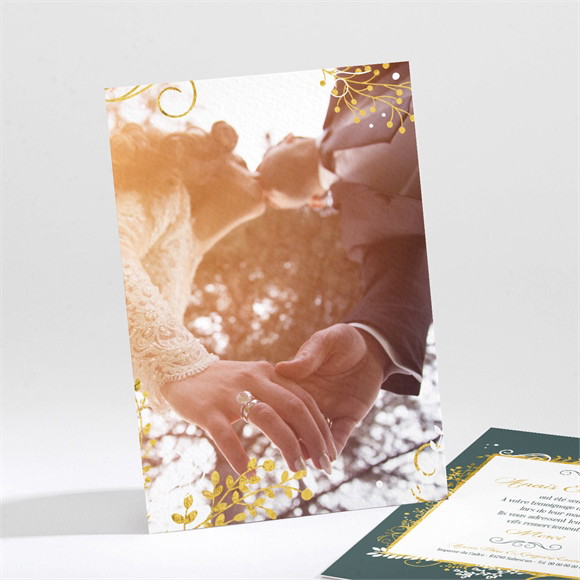 Remerciement mariage Scintillant et original réf.N211103