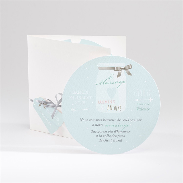 Faire-part mariage Notre conte de fée réf.N90008