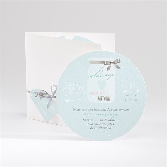 Faire-part mariage notre conte de fée