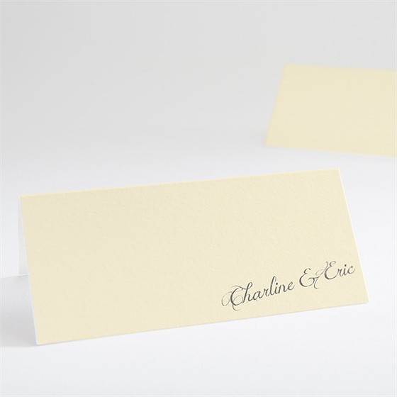 Marque-place mariage annonce en grande photo