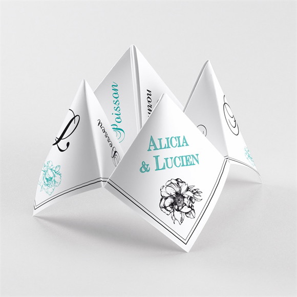 Menu mariage réf. N33023 réf.N33023