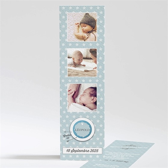 Faire-part naissance des photos et une surprise