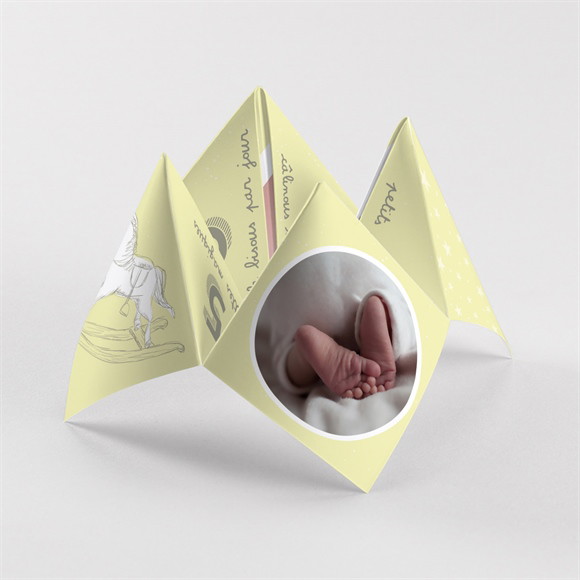 Faire-part naissance Créatif et ludique photo réf.N33030