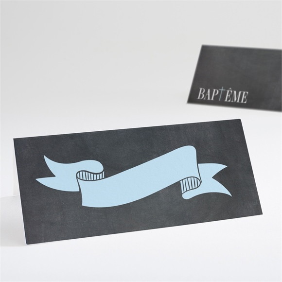 Marque-place baptême Maison en ardoise! réf.N440564