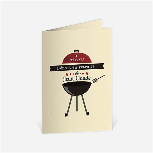 Menu départ à la retraite Autour d'un barbecue réf.N401685