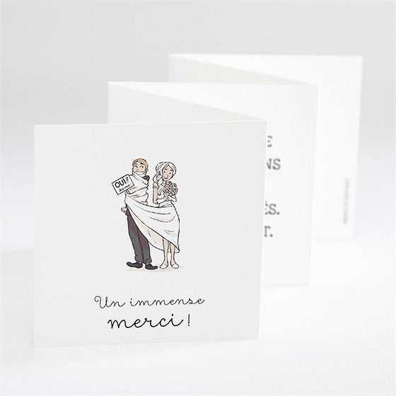 Remerciement mariage mariage original en humour