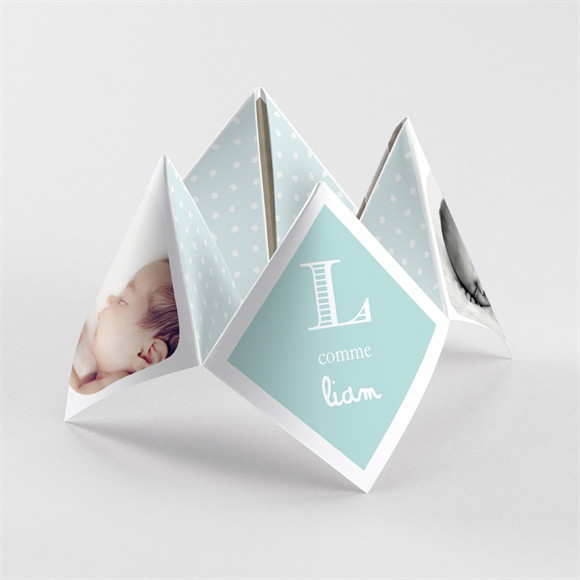 Faire-part naissance Douce poésie réf.N33036