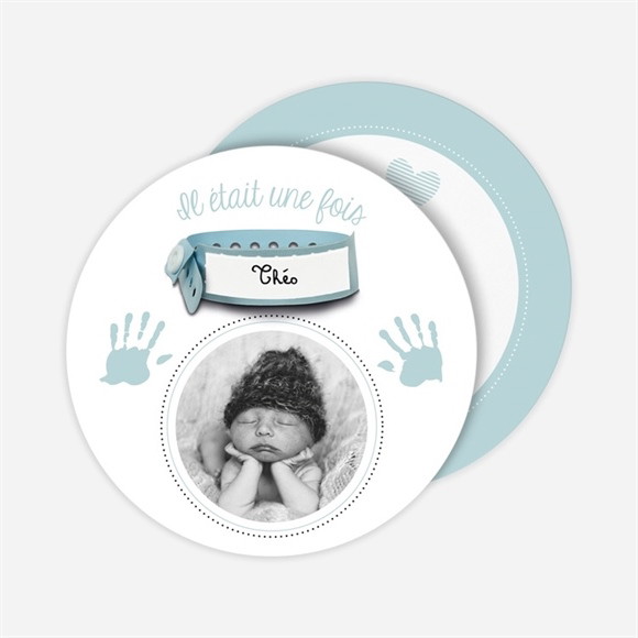 Faire-part naissance Son petit bracelet réf.N32182