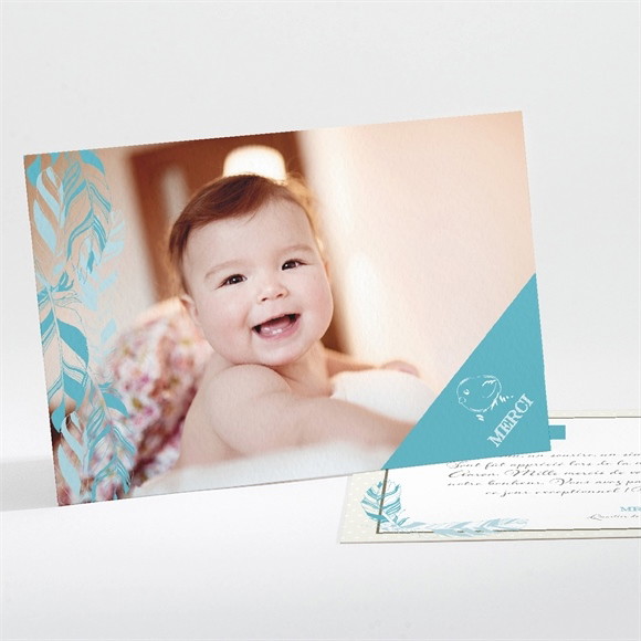 Remerciement naissance J'ai brisé ma coquille réf.N111145