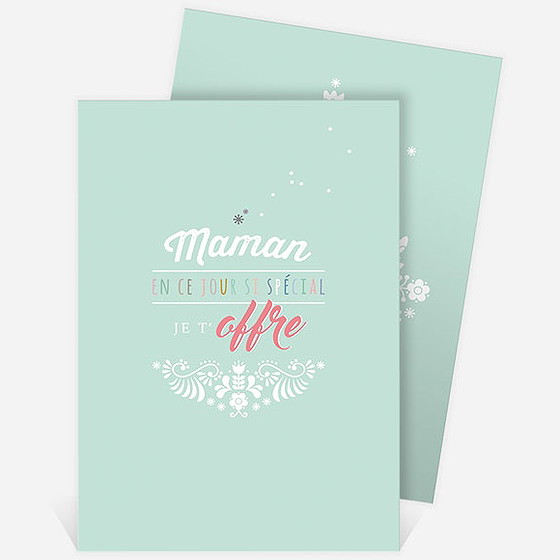 Carte fête des mères carte fête des mères
