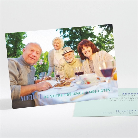 Remerciement départ à la retraite L'heure a sonné... réf.N111150