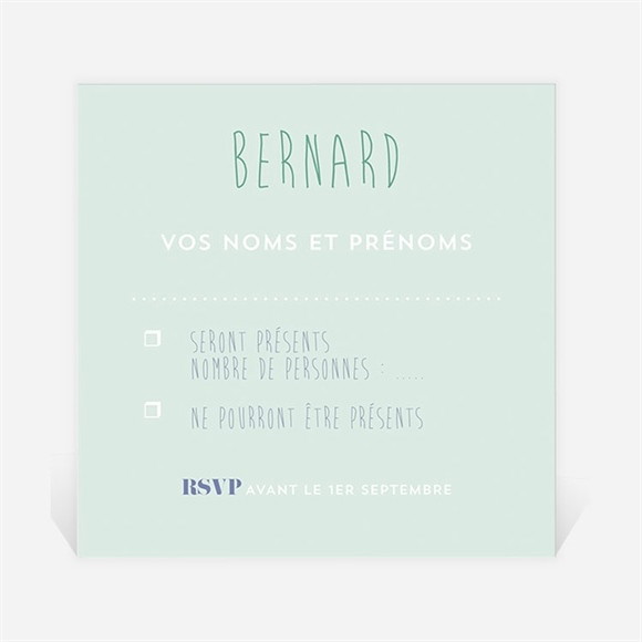 Carton réponse départ à la retraite L'heure a sonné... réf.N3001191