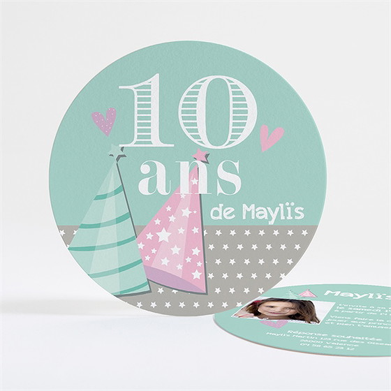 Invitation anniversaire viens t'amuser!