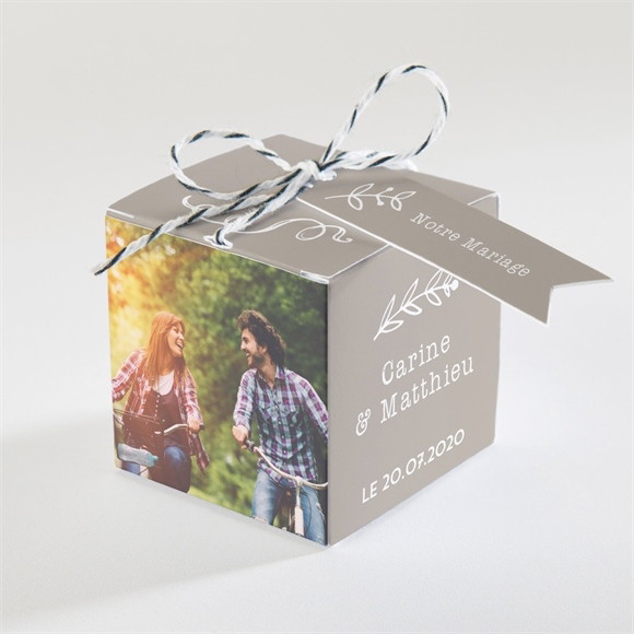 Boîte de dragées mariage réf. N34045 réf.N34045