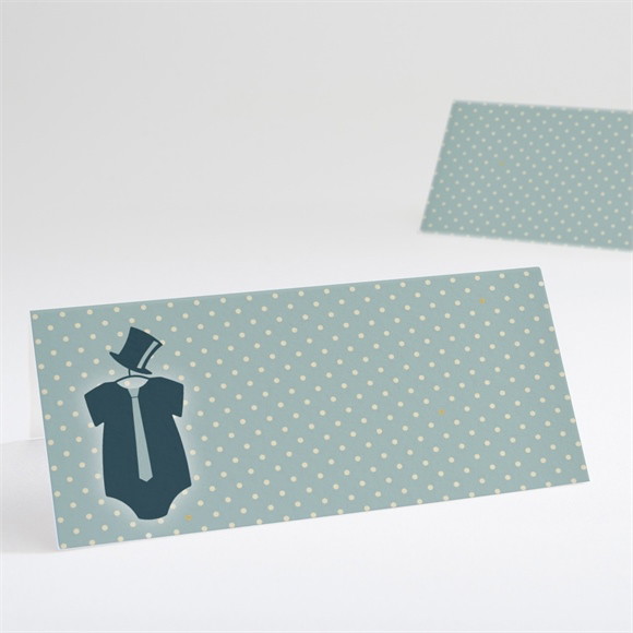 Marque-place baptême Tenue de fête réf.N440586