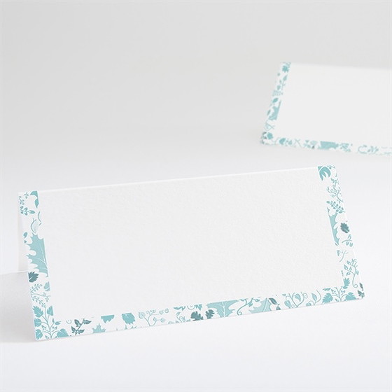 Marque-place baptême liberty en rond