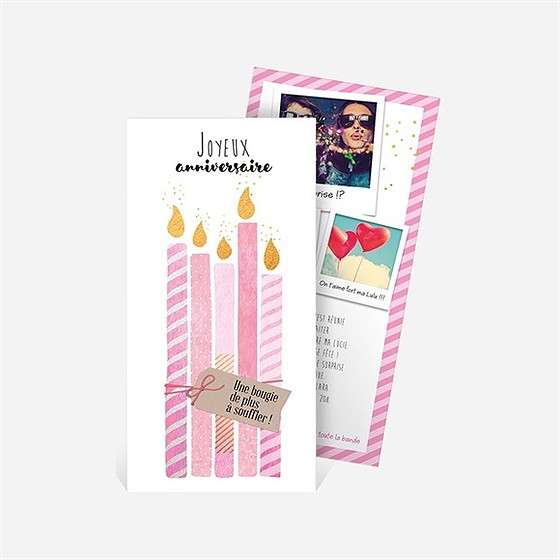 Carte anniversaire carte anniversaire