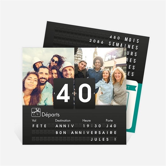 Carte anniversaire réf. N311167 réf.N311167