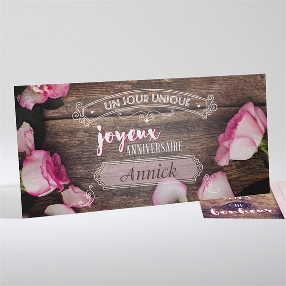 Carte anniversaire réf. N13166 réf.N13166