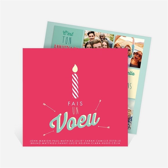 Carte anniversaire réf. N311180 réf.N311180