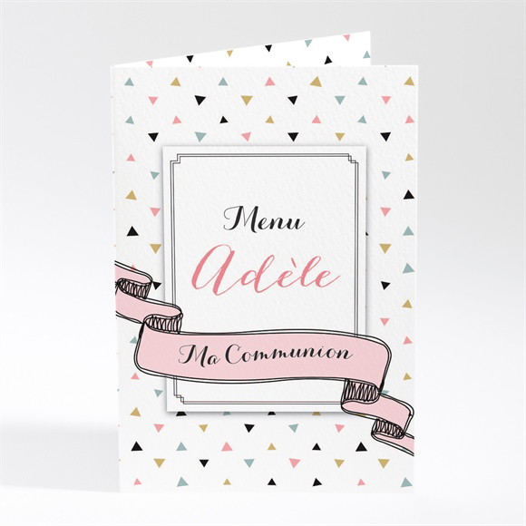 Menu communion Sa première communion réf.N401741