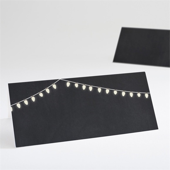 Marque-place mariage Tendance ardoise réf.N440604