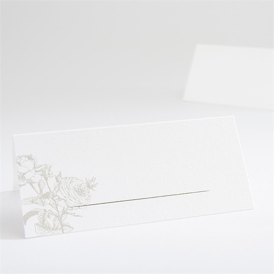 Marque-place mariage carde traditionnel