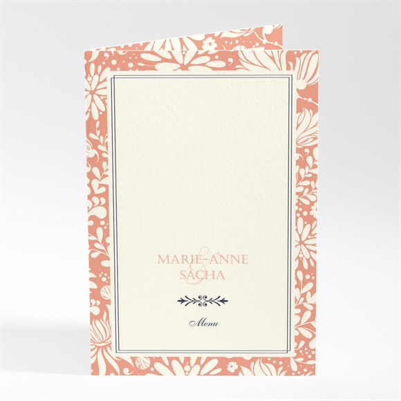 Menu mariage Liberty réf.N401749